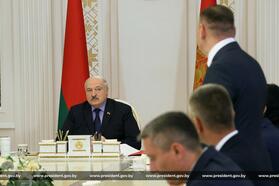 Александр Лукашенко во время рассмотрения кадровых вопросов. 26 сентября 2024 года, Минск. Фото: president.gov.by