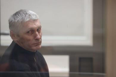 Александр Таратута на заседании Верховного суда 9 января 2024 года. Фото: БЕЛТА