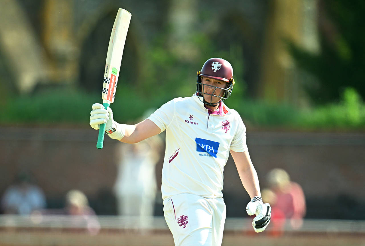 Matt Renshaw's unbeaten 82 saw Somerset home, Somerset vs Kent, County Championship, Taunton, May 20, 2024