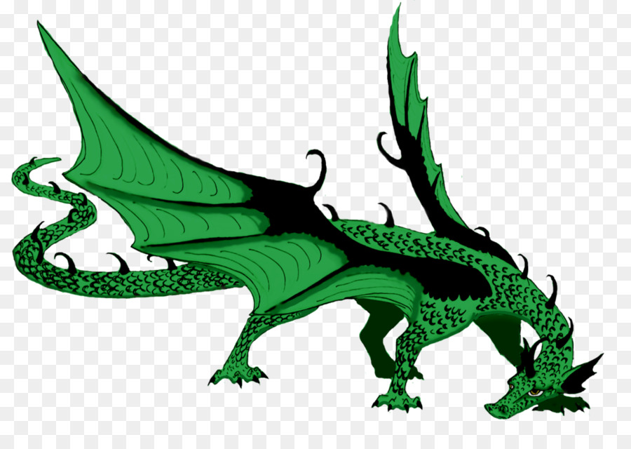 Dragon Vert，Fantaisie PNG