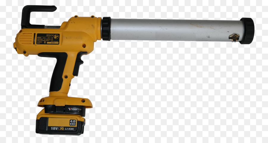 Pistolet à Calfeutrer Jaune，Construction PNG