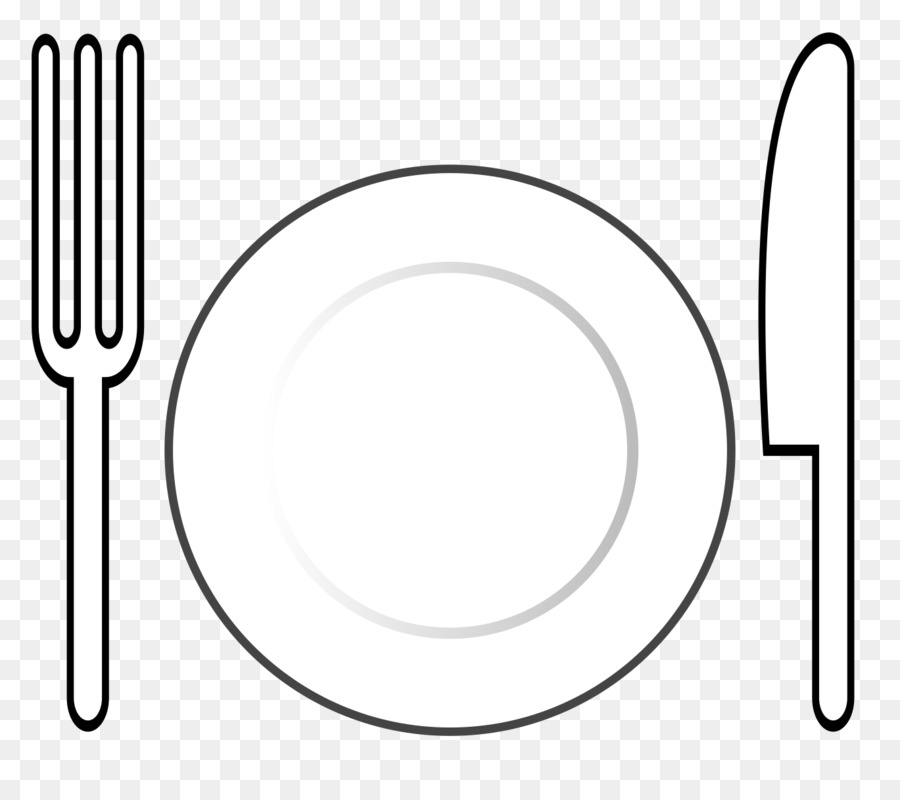 Assiette Et Couverts，Fourchette PNG