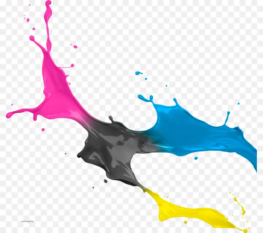 Éclaboussure De Peinture，Couleur PNG