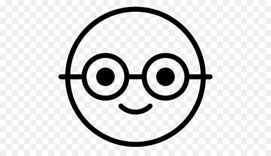 Visage Souriant，Lunettes PNG