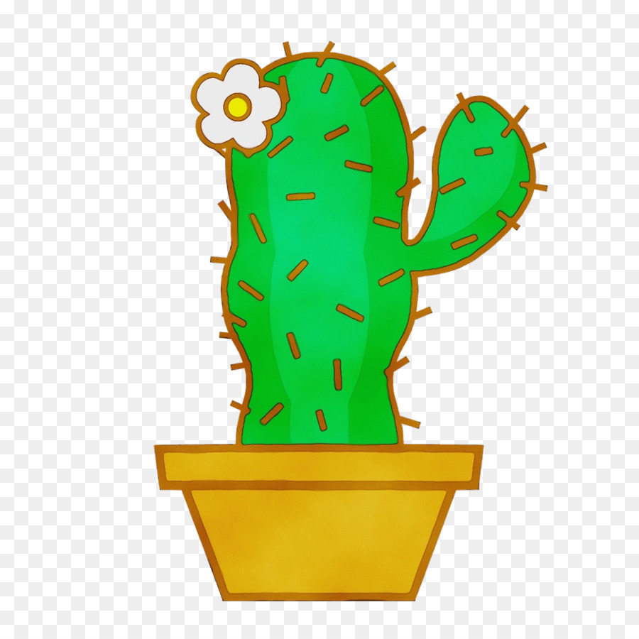 Cactus，Pot PNG