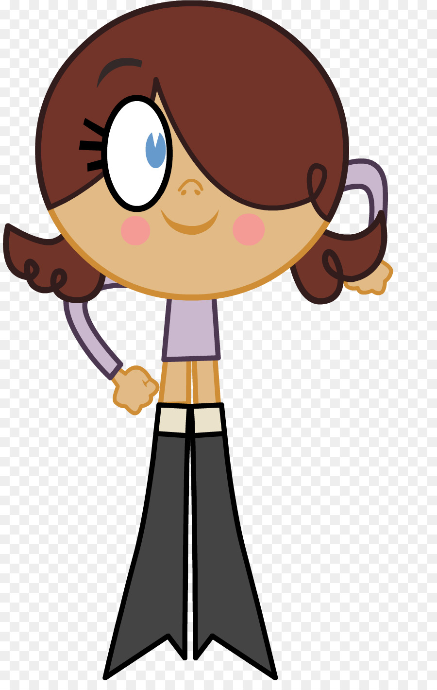 Personnage，Violet PNG