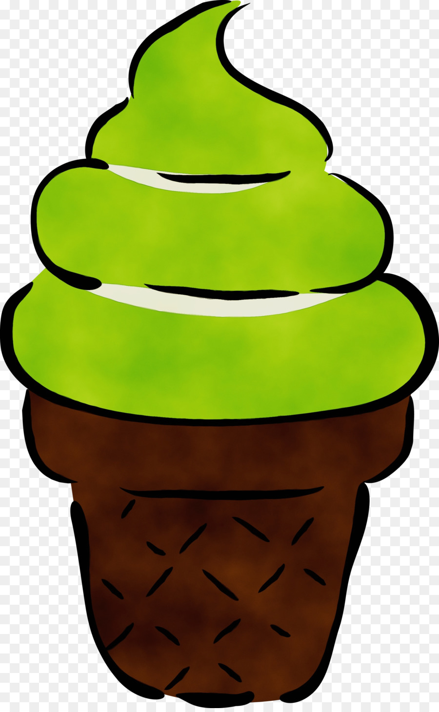 Cornet De Crème Glacée，Plante PNG