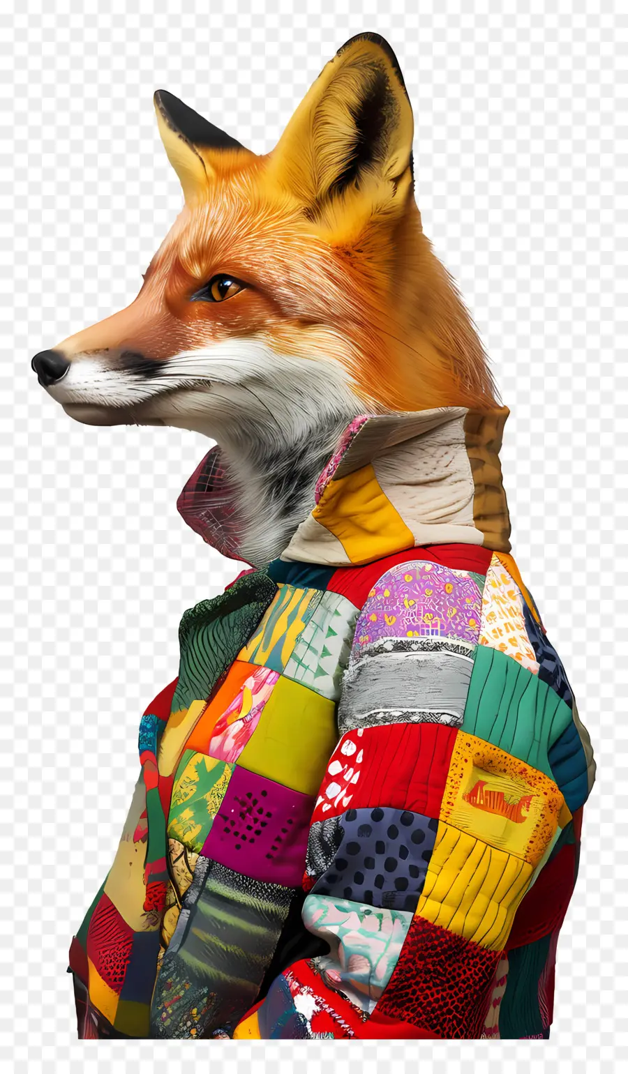 Renard，Renard Dans Les Vêtements PNG