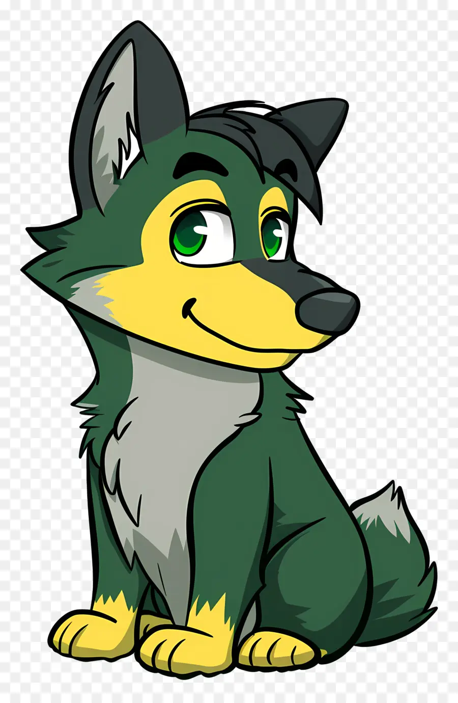 Loup De Dessin Animé，Chien De Dessin Animé PNG