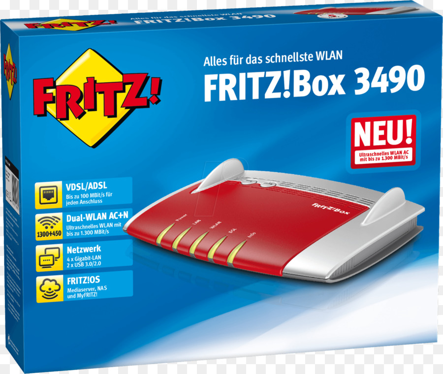 Avm Fritzbox 3490，Fritzbox PNG