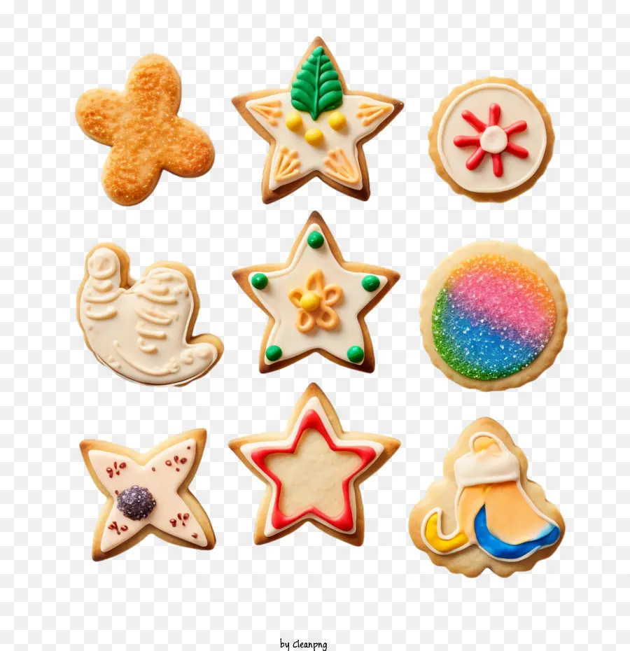 сахарное печенье，Файлы Cookie PNG