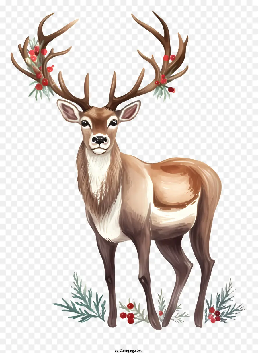 Reindeer，панты PNG