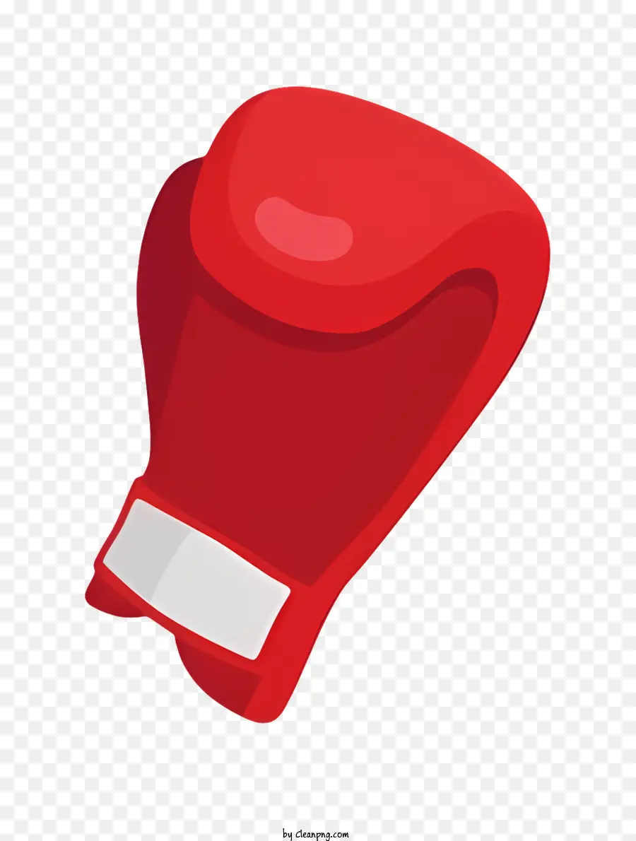 Красная боксерская перчатка，оборудование для бокса PNG