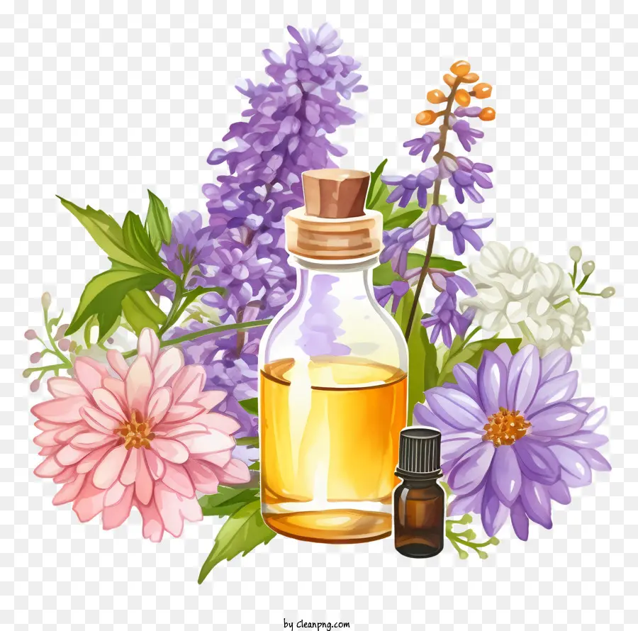 Ручная терапия цветочных эссенций，эфирное масло PNG