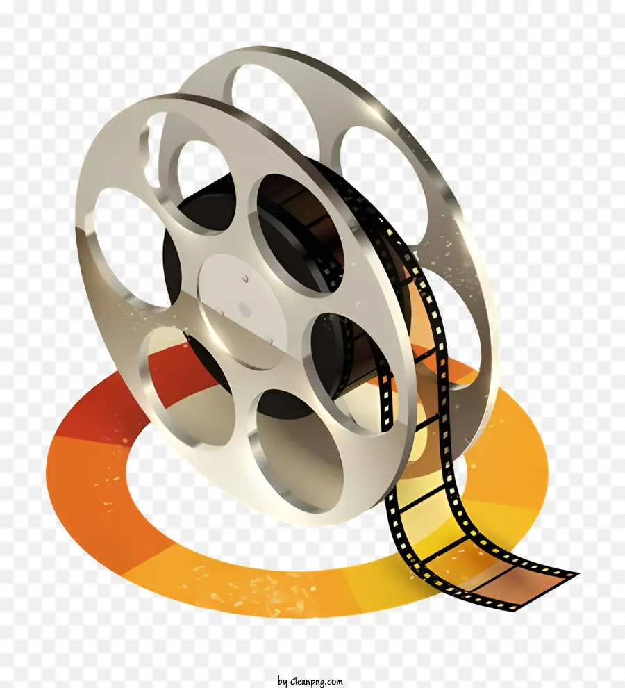 логотипом фильма，Катушка фильма PNG