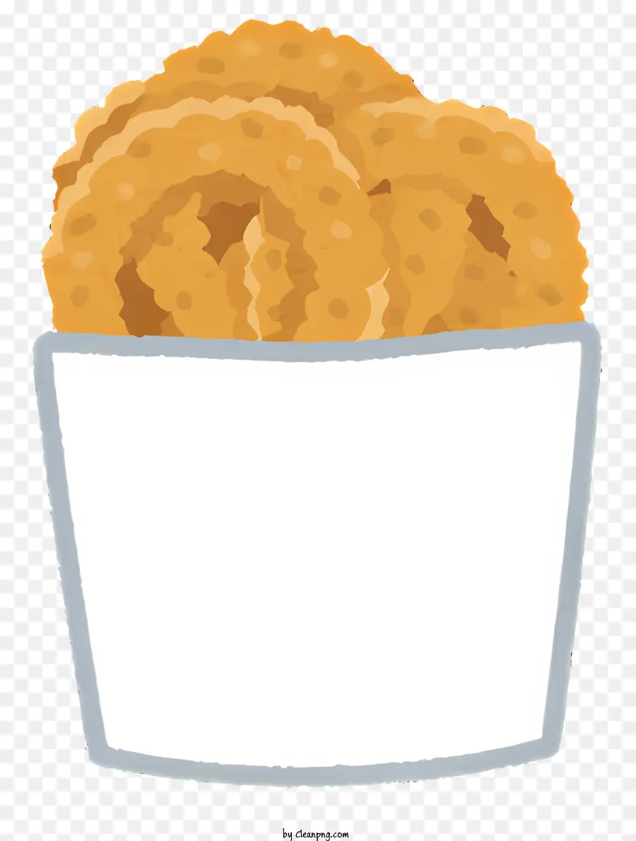 Фастфуд，Onion Rings PNG