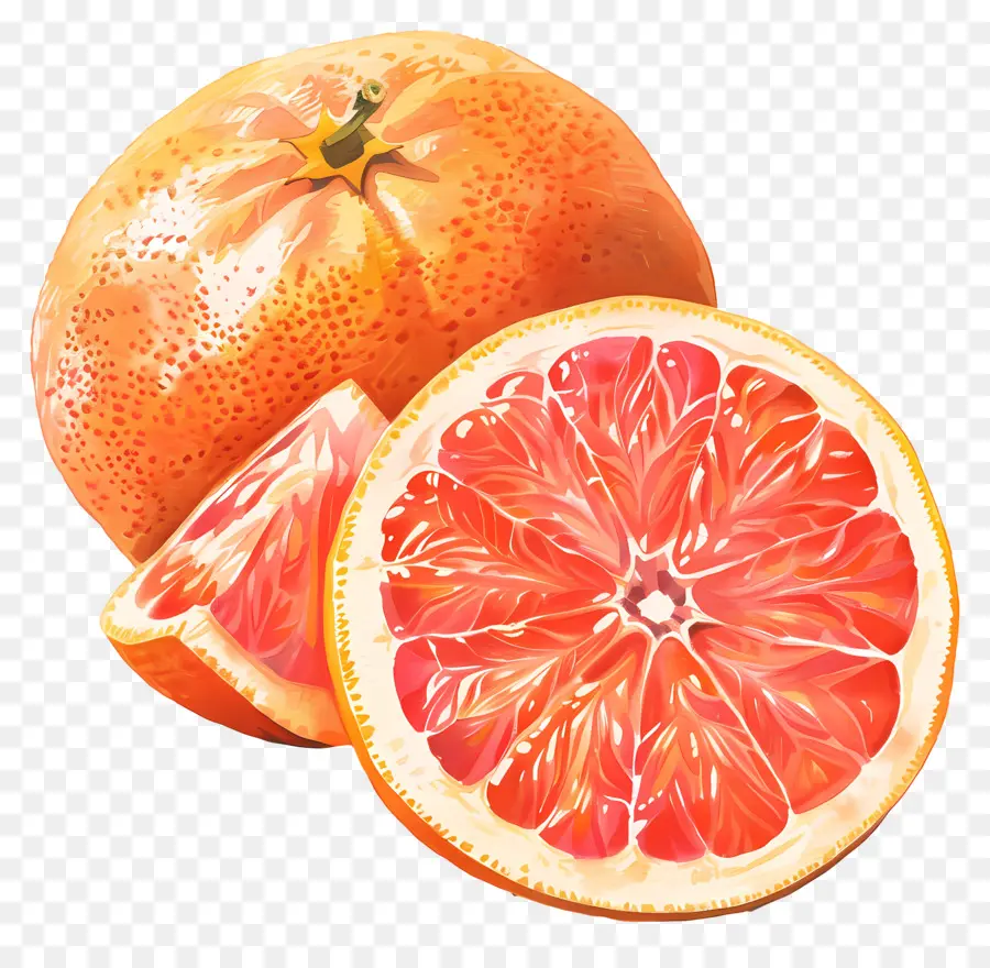 грейпфруты，красный грейпфрут PNG