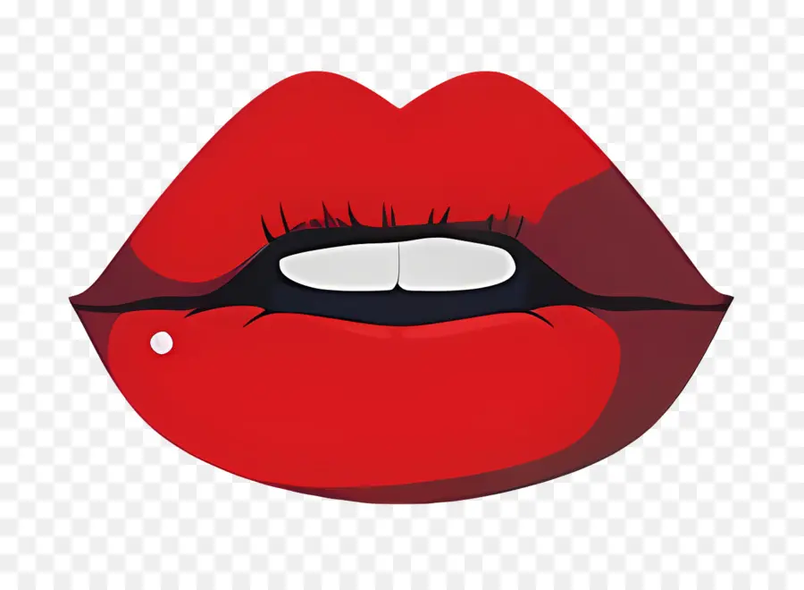 Lips，красные губы PNG