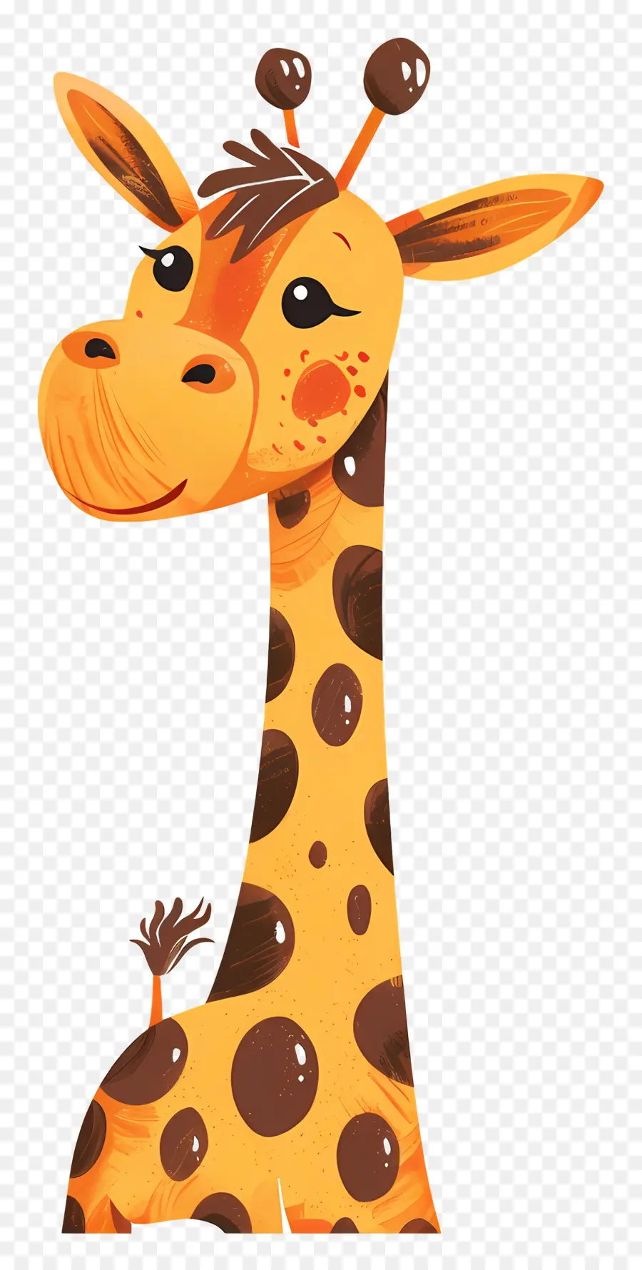 Жираф，животные PNG