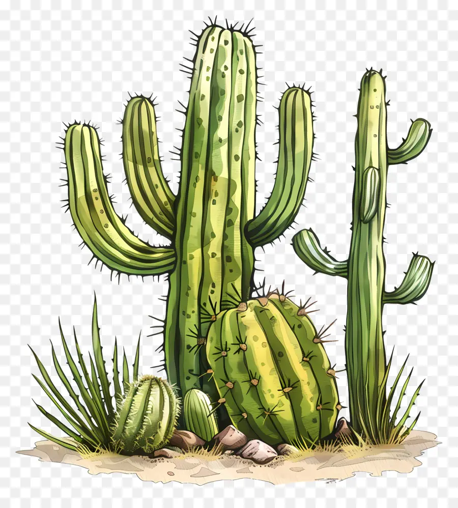 Линопуты кактусы，Cacti PNG