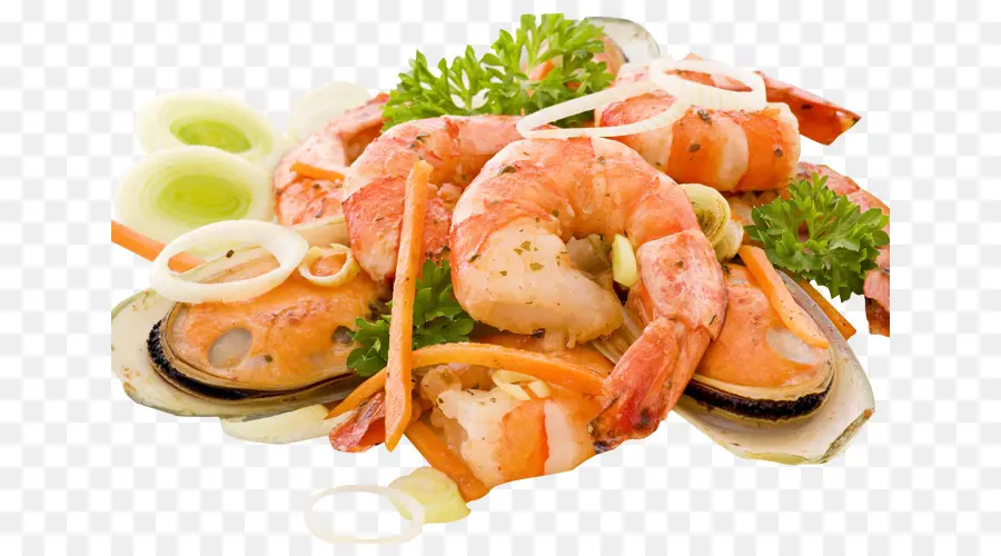 อาหารทะเล，กุ้ง PNG