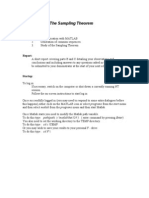 DSPLab2 Sampling Theorem