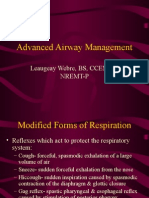 Advanced Airway Management: Leaugeay Webre, BS, CCEMT-P, Nremt-P
