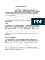 Glossary of Some Terms of Critical Discourse Analysis