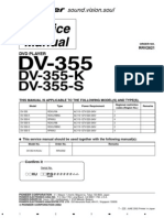 DV-355-K DV-355-S: DVD Player