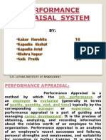 Performance Appraisal