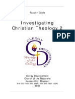 Investigating Christian Theology II Instructor Guide