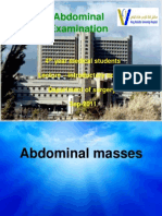 Presentation Abdominal Pain, Masses