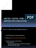 United States Food and Drug Administration (Usfda)