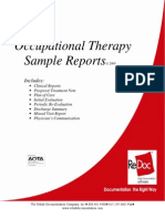 Sample OT Reports Adult All