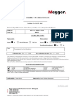 Calibration Certificate