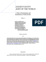 Ancient Egypt The Light of The World Vol 1
