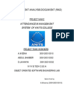 Meena Requirement Analysis Document