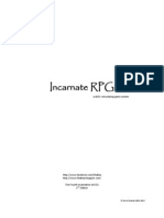 Incarnate RPG Playtest