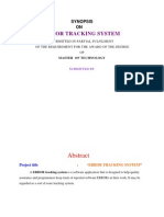 Error Tracking System1