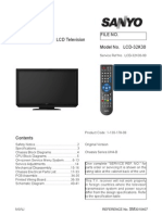 Sanyo Lcd-32k30 Chassis Uh4-B