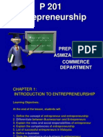 PB 201-Chapter 1-Intro To Entrepreneurship - PPSX