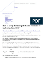 Understanding Chemical Reactions Using Electronegativity and Resonance - Master Organic Chemistry