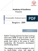 Personality Enhancement Program