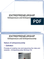 Entrepreneurship 101