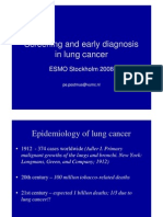 Screening and Early Diagnosis in Lung Cancer