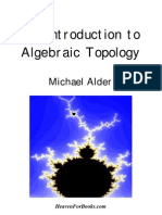 Alder - An Introduction To Algebraic Topology