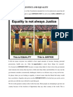 Justice and Equality