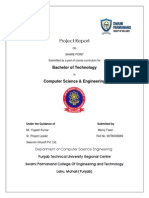 Project Report: Bachelor of Technology