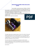 Circuit Power Audio Amplifier Integrated Circuit Tda2002