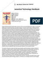 Drugs & Pharmaceutical Technology Handbook